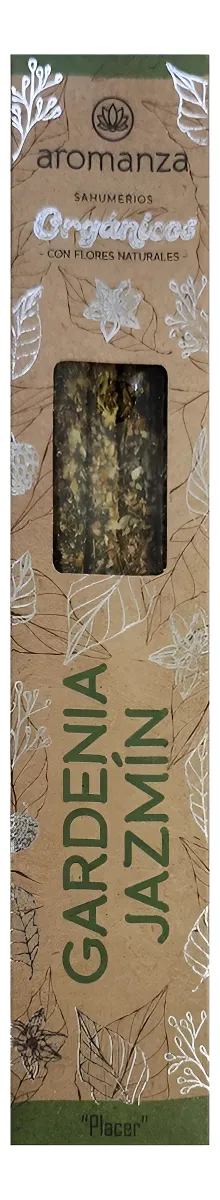 SAHUMERIOS AROMANZA ORGANICOS x 8 SALE - GARDENIA JAZMIN