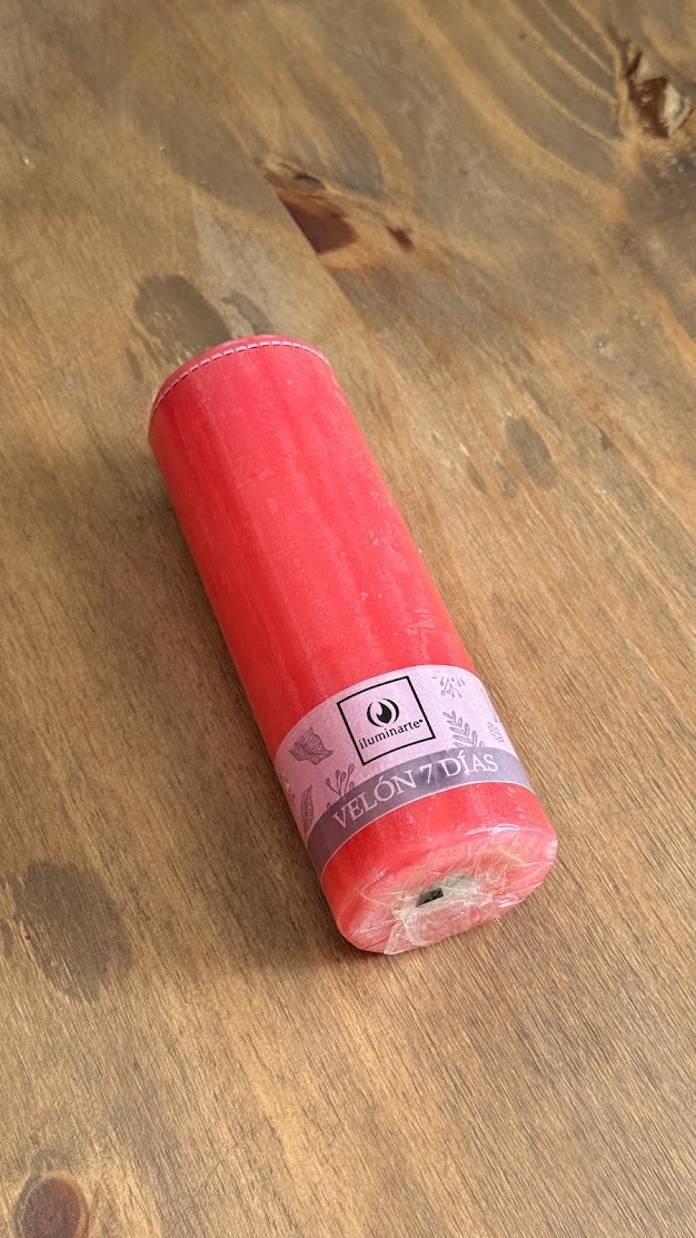 VELÓN 7 DÍAS ROJO
