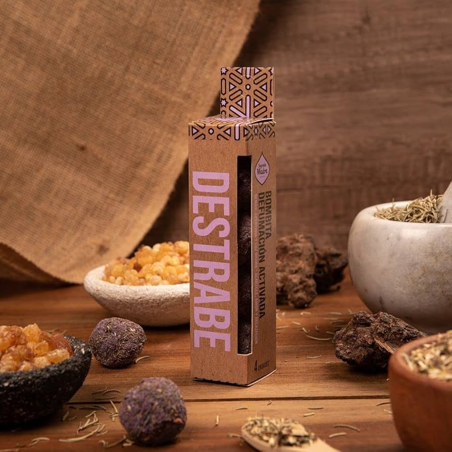 BOMBITA SAGRADA MADRE DEFUMACION CAJA x 4 SALE - DESTRABE