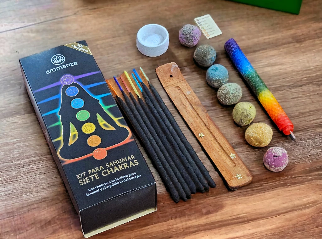 BOX KIT 7 CHAKRAS AROMANZA SALE