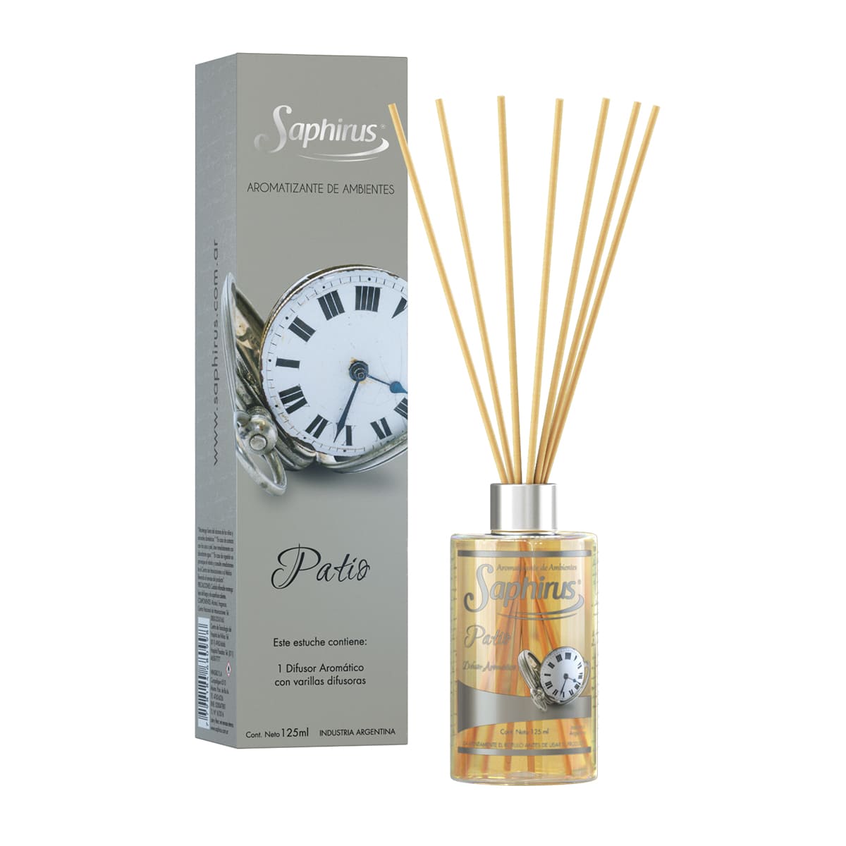 DIFUSOR AROMÁTICOS SAPHIRUS 125ml SALE - PATIO