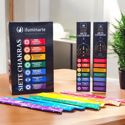 SAHUMERIOS 7 CHAKRAS 7x3