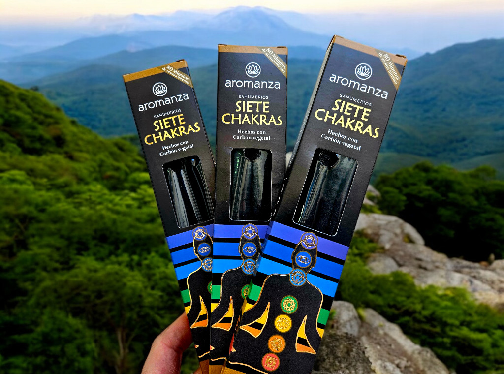 SAHUMERIOS AROMANZA 7 CHAKRAS X 7 SALE