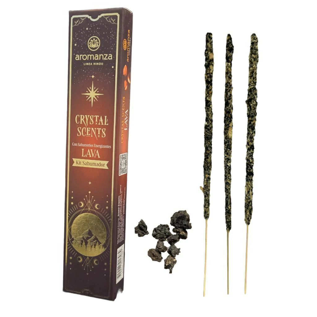 SAHUMERIOS AROMANZA CRYSTAL SCENTS X8 - LAVA
