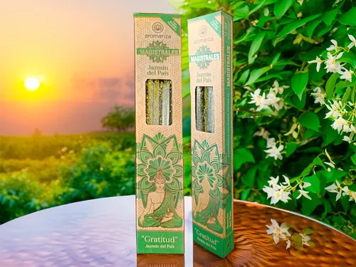 SAHUMERIOS AROMANZA MAGISTRALES x 8 SALE - JAZMIN DEL PAIS