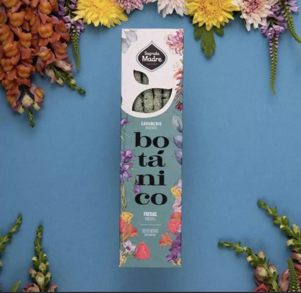 SAHUMERIOS SAGRADA MADRE BOTANICO X 6 - FRESIAS