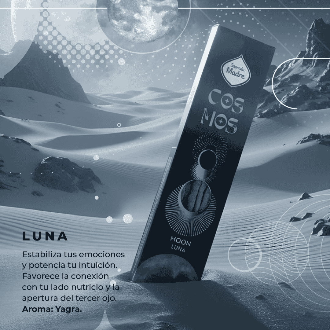 SAHUMERIOS SAGRADA MADRE COSMOS X8 - LUNA