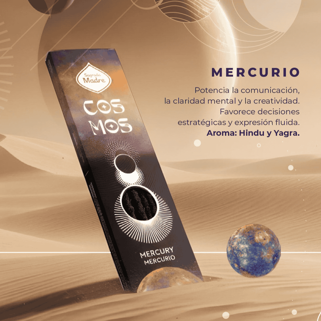 SAHUMERIOS SAGRADA MADRE COSMOS X8 - MERCURIO