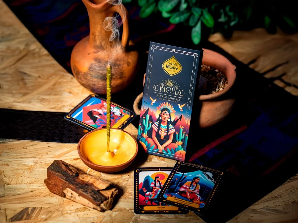 SAHUMERIOS SAGRADA MADRE ORACULO ANIMALES SAGRADOS X8