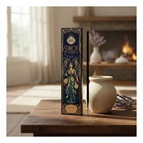 SAHUMERIOS SAGRADA MADRE TAROT DE MARSELLA X6 - PIMIENTA ROSA Y OLIBANO